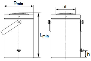 Hydraulický válec Z321